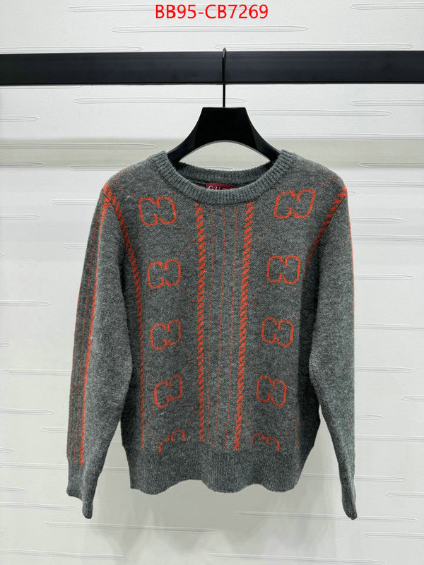 Clothing-Gucci shop now ID: CB7269 $: 95USD