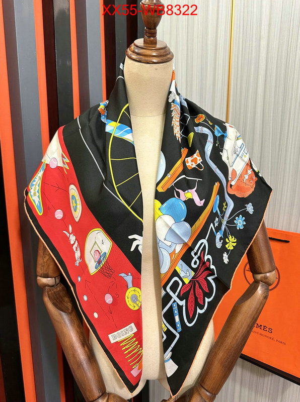 Scarf-Hermes how to find replica shop ID: MB8322 $: 55USD