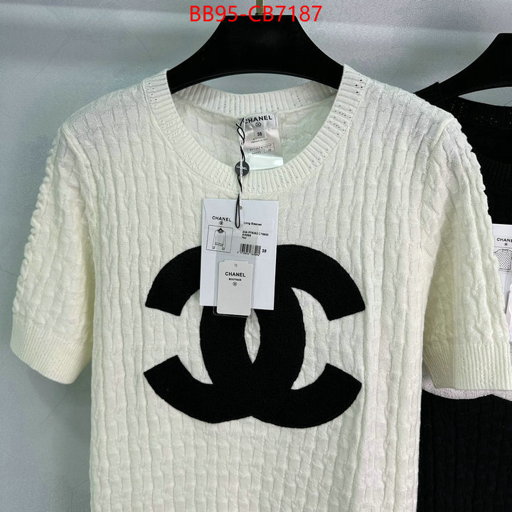 Clothing-Chanel found replica ID: CB7187 $: 95USD