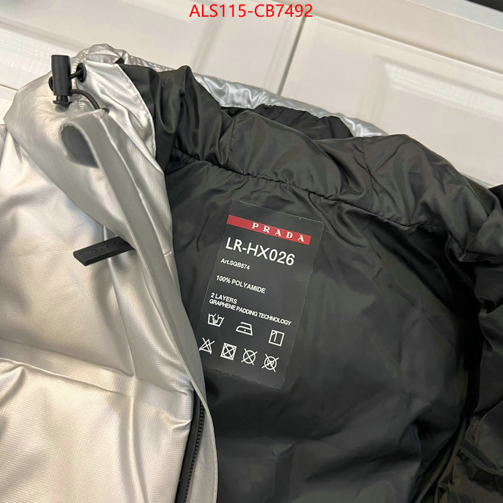 Kids clothing-Down jacket best replica 1:1 ID: CB7492 $: 115USD