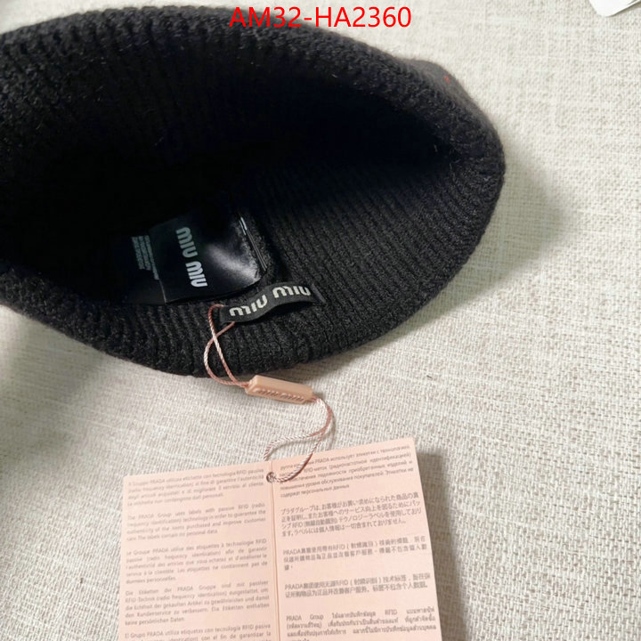 Cap(Hat)-Miu Miu replica 2024 perfect luxury ID: HA2360 $: 32USD