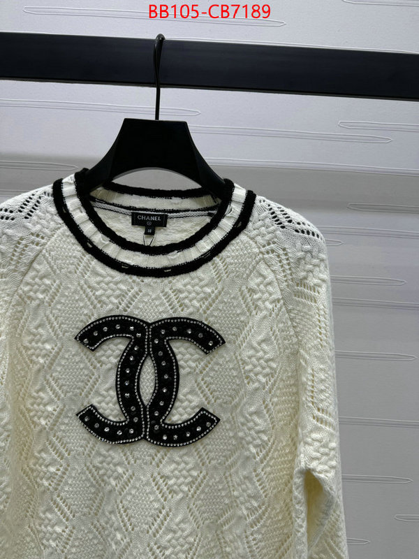 Clothing-Chanel 7 star ID: CB7189 $: 105USD