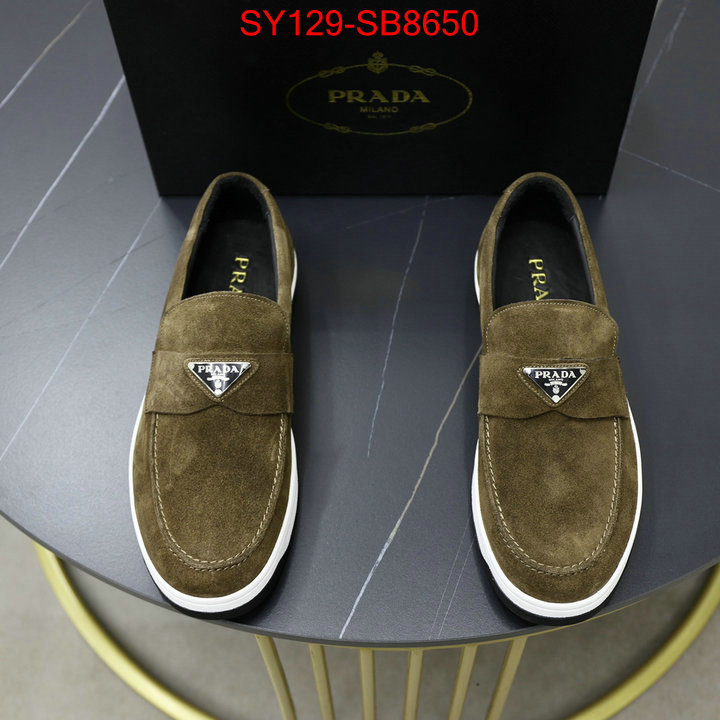 Men shoes-Prada 1:1 replica ID: SB8650 $: 129USD