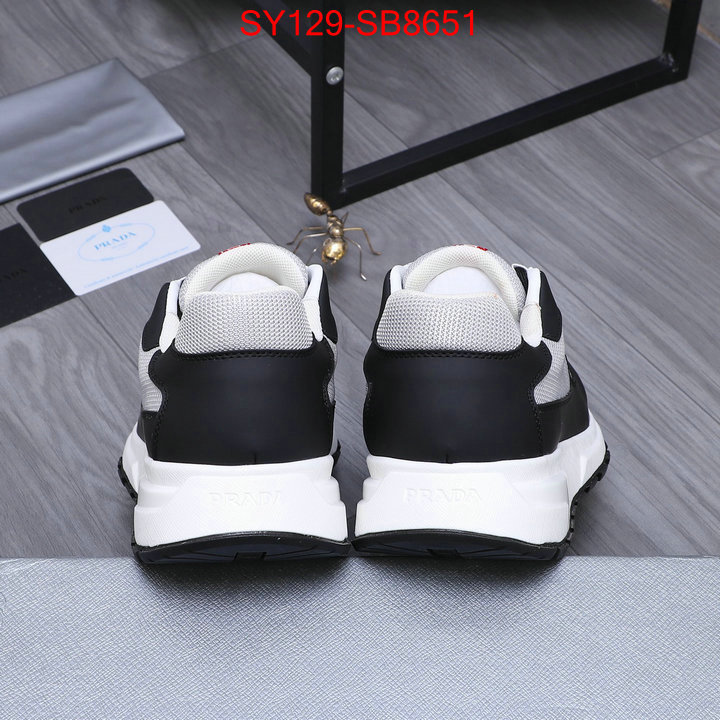 Men shoes-Prada replica aaaaa+ designer ID: SB8651 $: 129USD