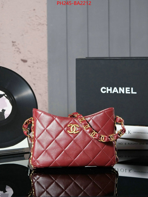 Chanel Bags(TOP)-Handbag- top perfect fake ID: BA2212 $: 245USD,