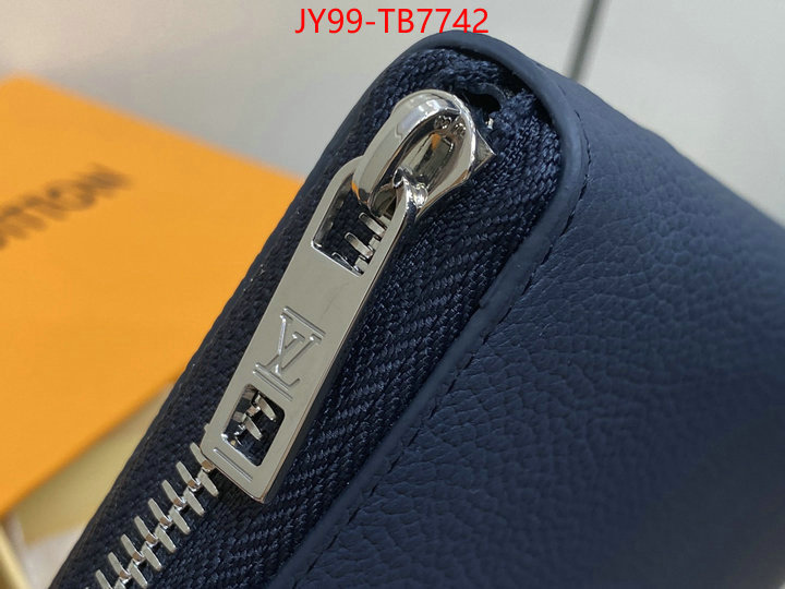 LV Bags(TOP)-Wallet high quality online ID: TB7742 $: 99USD,