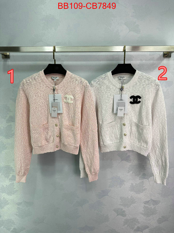 Clothing-Chanel outlet 1:1 replica ID: CB7849 $: 109USD