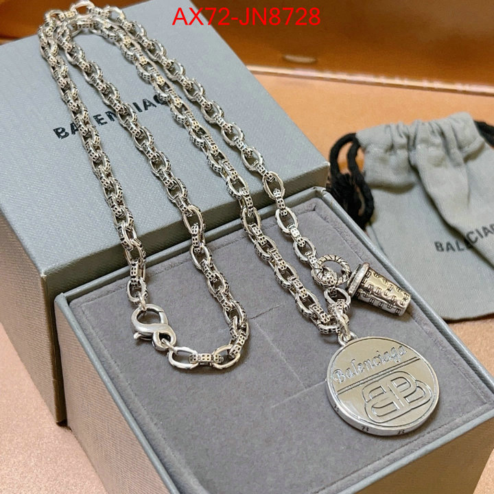 Jewelry-Balenciaga aaaaa ID: JN8728 $: 72USD