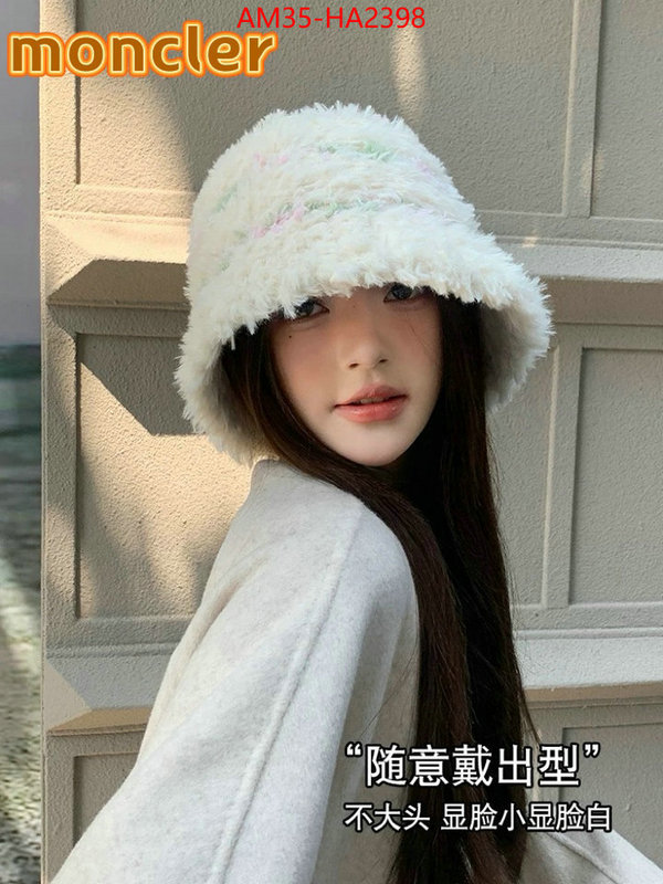 Cap(Hat)-Moncler replica 2024 perfect luxury ID: HA2398 $: 35USD