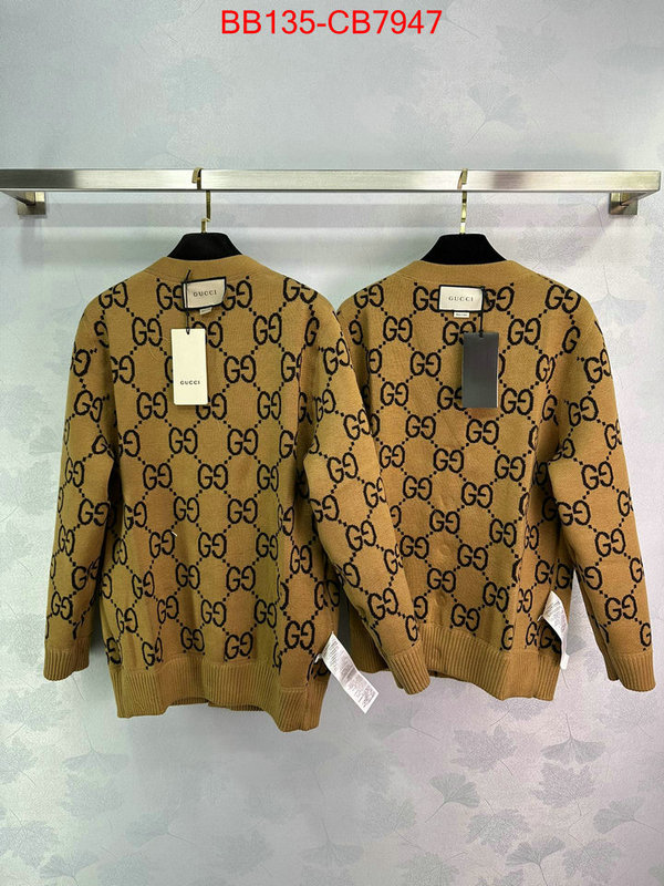 Clothing-Gucci replica for cheap ID: CB7947 $: 135USD