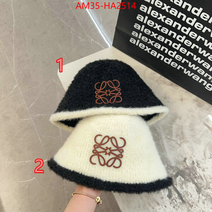 Cap(Hat)-Loewe luxury fake ID: HA2514 $: 35USD