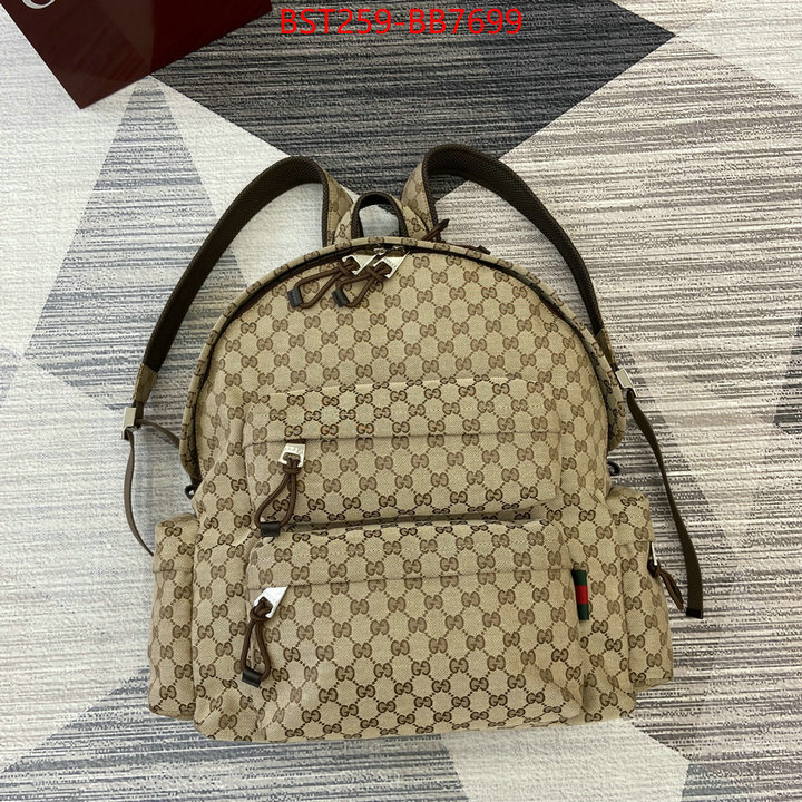 Gucci Bags(TOP)-Backpack- replcia cheap ID: BB7699 $: 259USD,