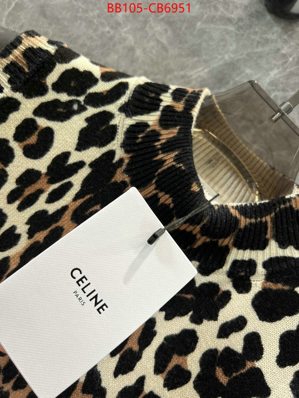 Clothing-Celine copy ID: CB6951 $: 105USD