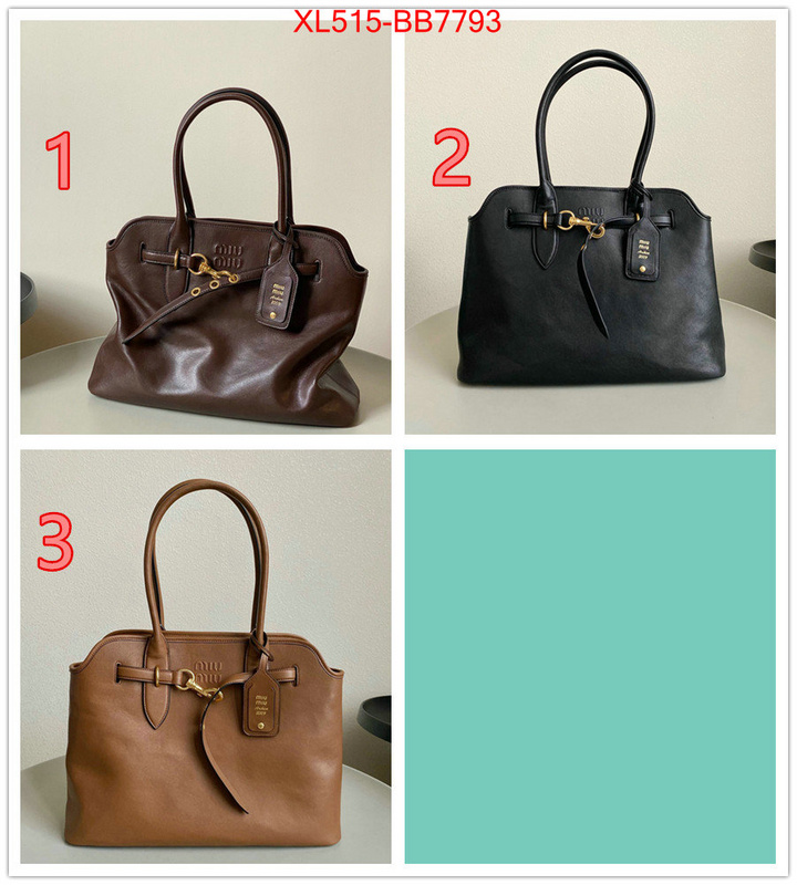 Miu Miu Bags(TOP)-Handbag- buy 1:1 ID: BB7793 $: 515USD,