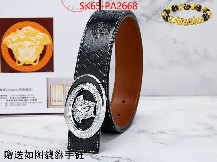 Belts-Versace designer 1:1 replica ID: PA2668 $: 65USD