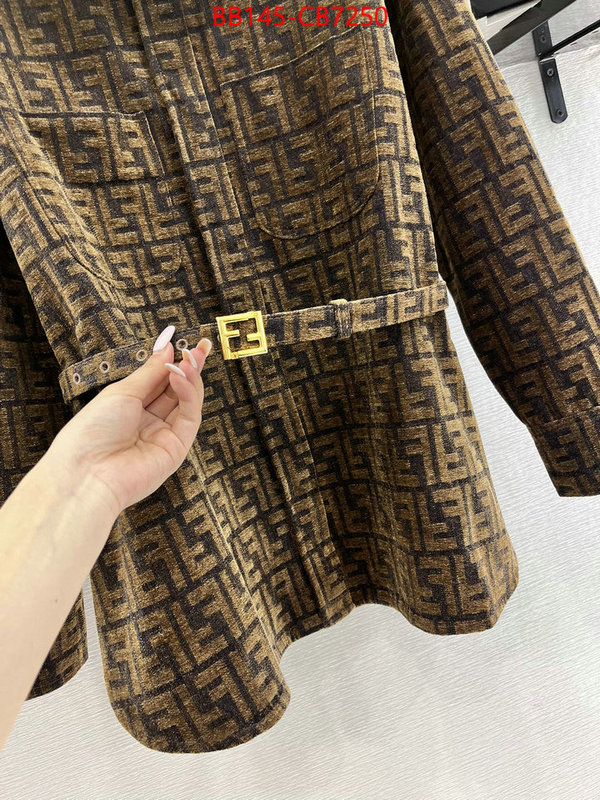 Clothing-Fendi best website for replica ID: CB7250 $: 145USD