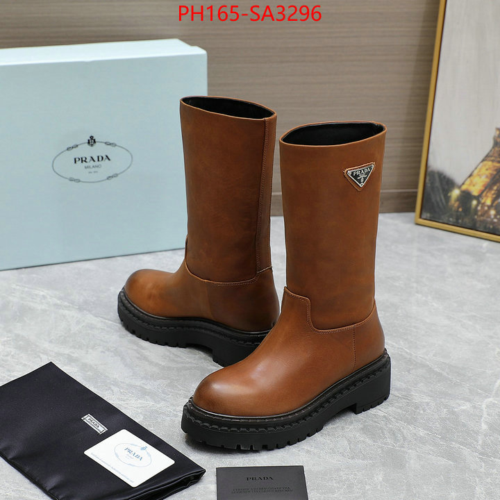 Women Shoes-Prada designer high replica ID: SA3296 $: 165USD