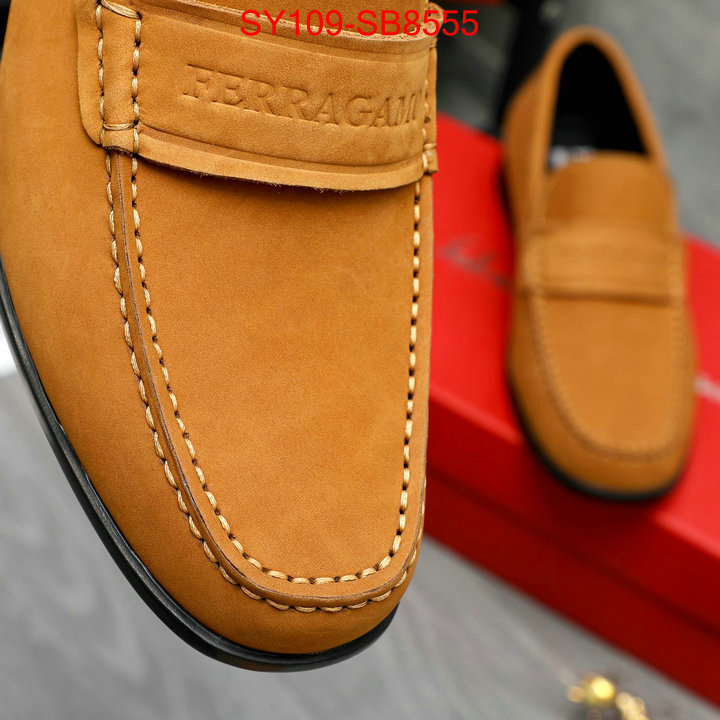 Men shoes-Ferragamo 1:1 replica wholesale ID: SB8555 $: 109USD