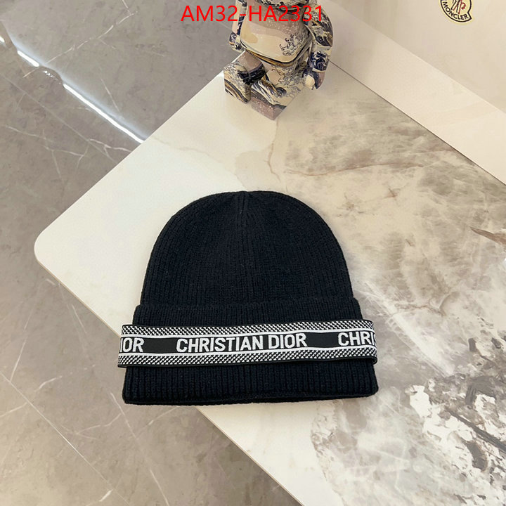 Cap (Hat)-Dior brand designer replica ID: HA2331 $: 32USD