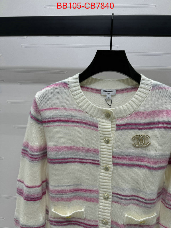 Clothing-Chanel buy 2024 replica ID: CB7840 $: 105USD