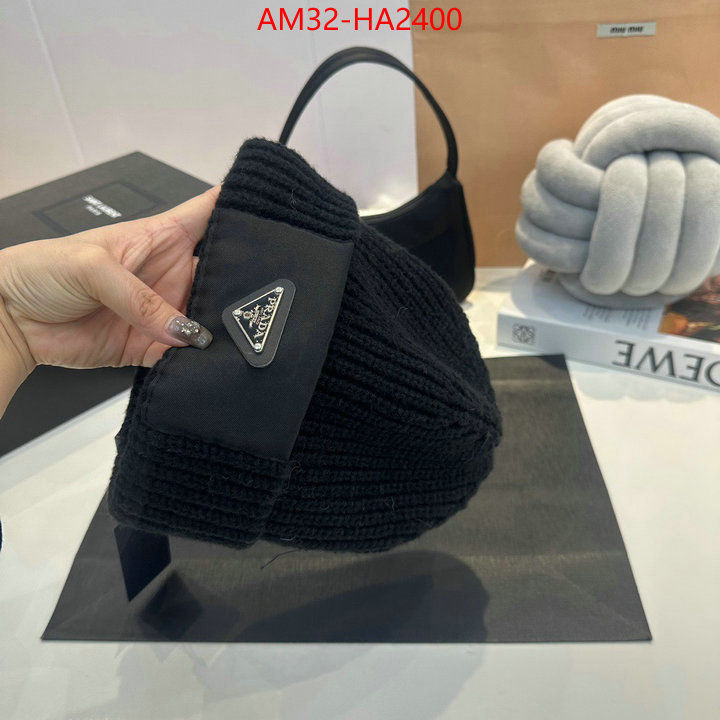 Cap (Hat)-Prada buy high quality cheap hot replica ID: HA2400 $: 32USD