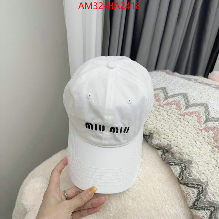 Cap(Hat)-Balenciaga luxury fashion replica designers ID: HA2418 $: 32USD