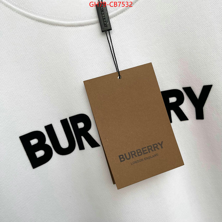 Clothing-Burberry 7 star collection ID: CB7532 $: 79USD