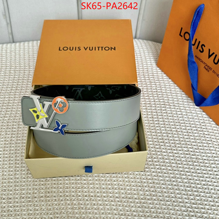 Belts-LV aaaaa+ quality replica ID: PA2642 $: 65USD