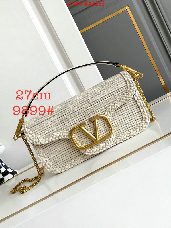 Valentino Bags(4A)-Crossbody- aaaaa+ class replica ID: BA3253 $: 119USD,