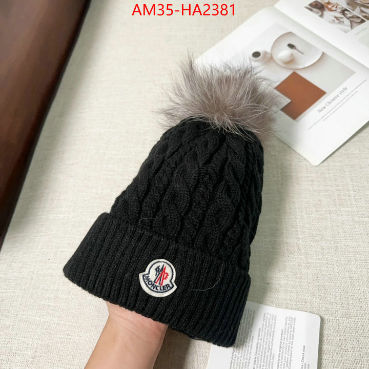 Cap(Hat)-Moncler luxury 7 star replica ID: HA2381 $: 35USD