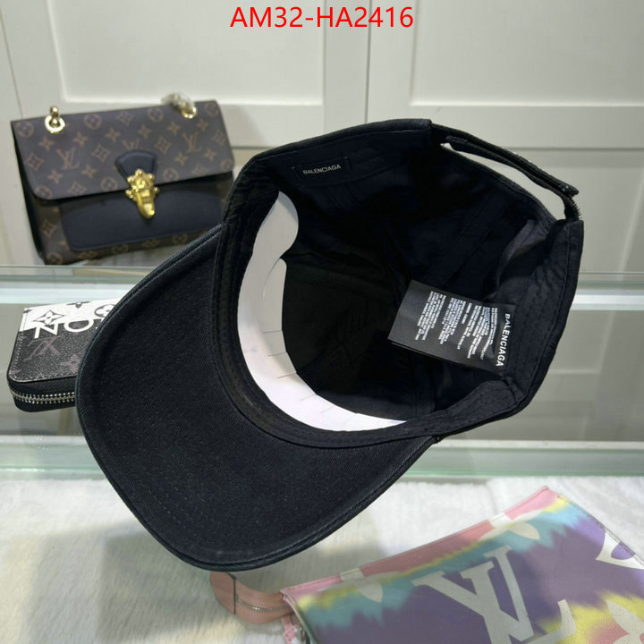 Cap(Hat)-Balenciaga sale outlet online ID: HA2416 $: 32USD