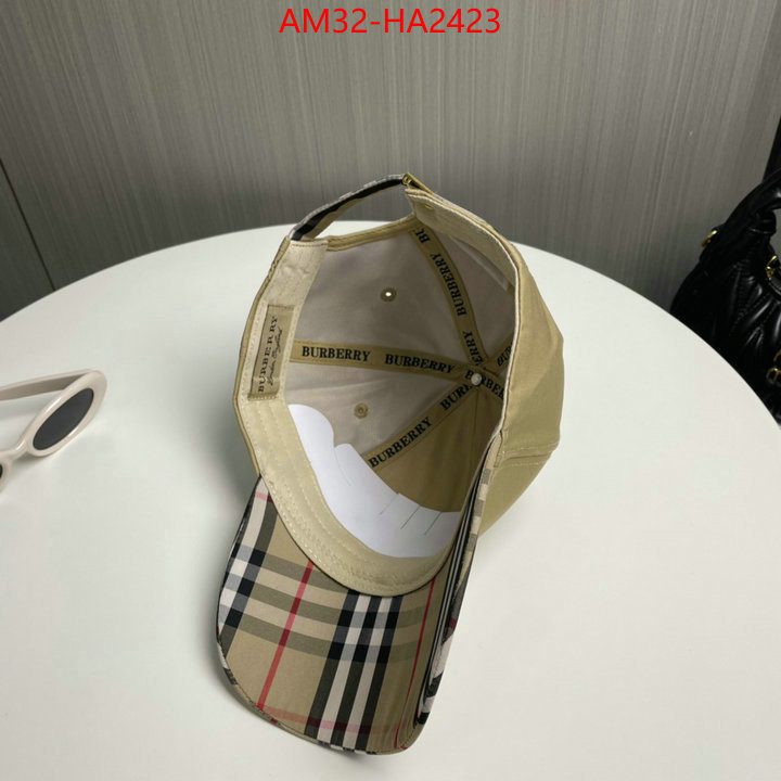 Cap(Hat)-Burberry luxury fake ID: HA2423 $: 32USD