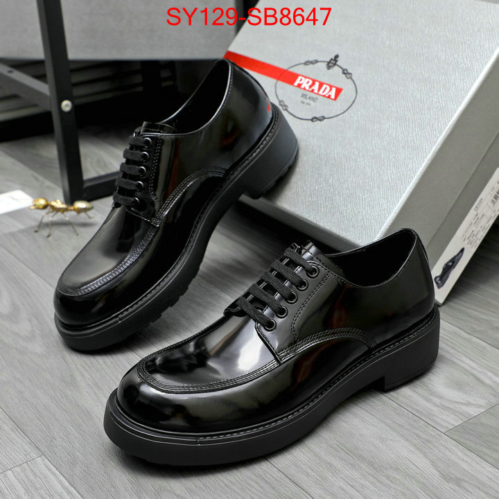 Men shoes-Prada 2024 replica ID: SB8647 $: 129USD