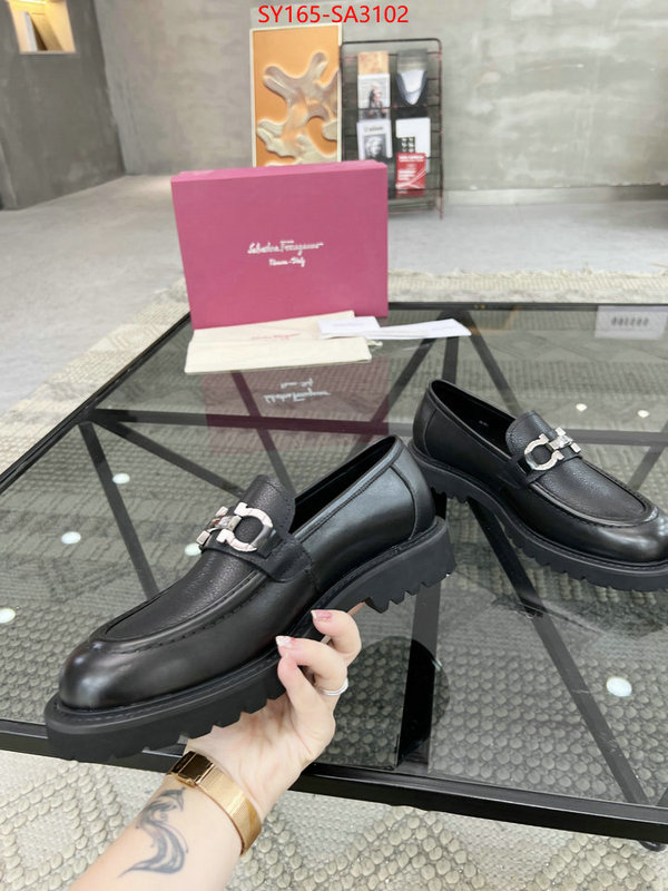 Men shoes-Ferragamo 1:1 clone ID: SA3102 $: 165USD