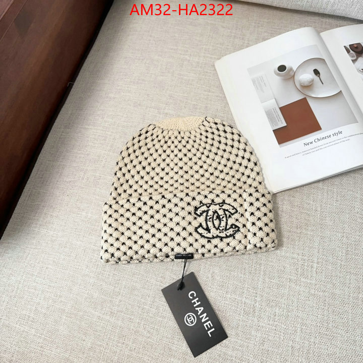 Cap (Hat)-Chanel top quality replica ID: HA2322 $: 32USD