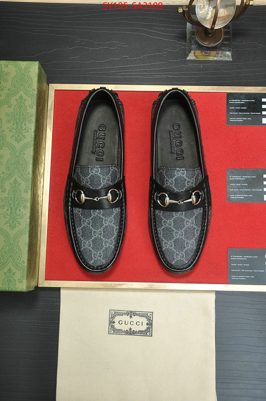 Men Shoes-Gucci found replica ID: SA3109 $: 105USD