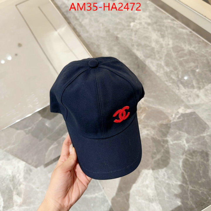 Cap (Hat)-Chanel where quality designer replica ID: HA2472 $: 35USD