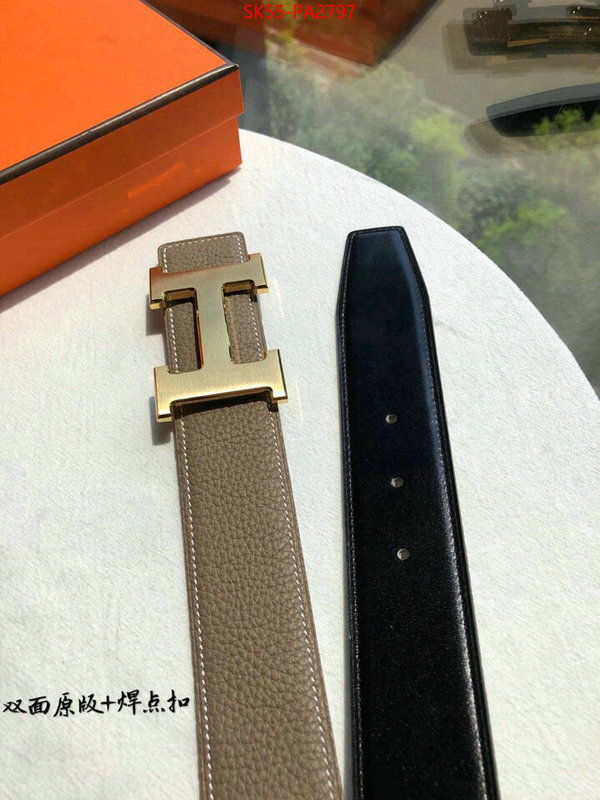 Belts-Hermes top sale ID: PA2797 $: 55USD