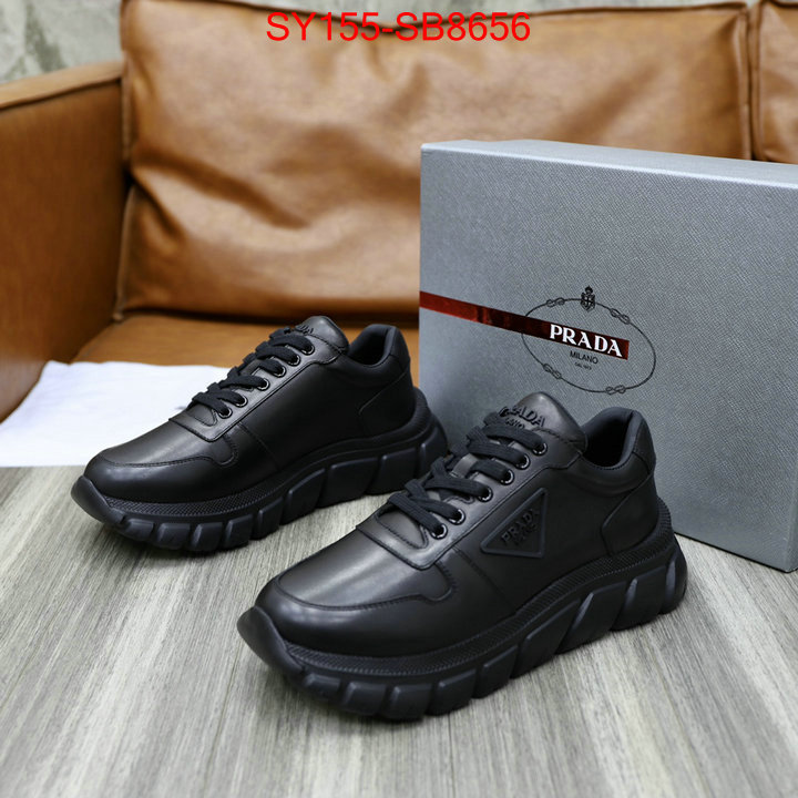 Men shoes-Prada replica 1:1 ID: SB8656 $: 155USD