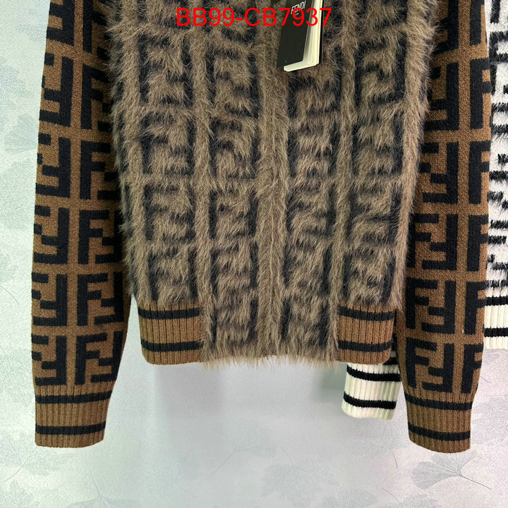 Clothing-Fendi from china 2024 ID: CB7937 $: 99USD