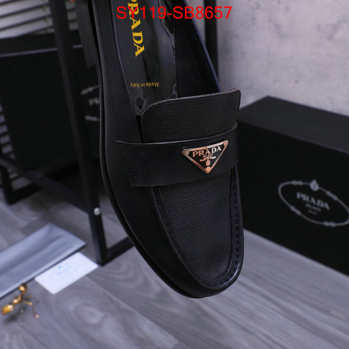 Men shoes-Prada top quality designer replica ID: SB8657 $: 119USD