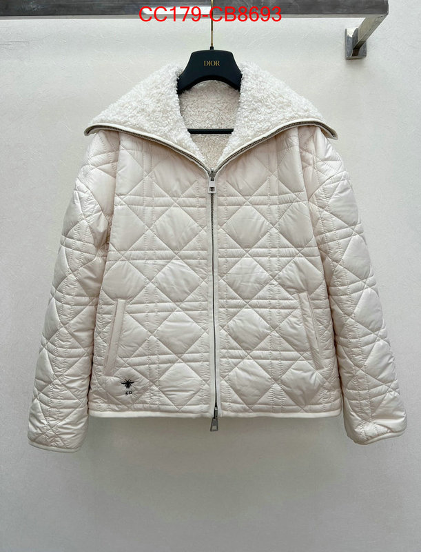 Down jacket Women-Dior what is a counter quality ID: CB8693 $: 179USD