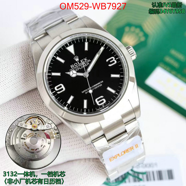 Watch(TOP)-Rolex shop cheap high quality 1:1 replica ID: WB7927 $: 529USD