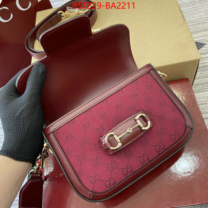 Gucci Bags(TOP)-Horsebit- wholesale sale ID: BA2211 $: 229USD,