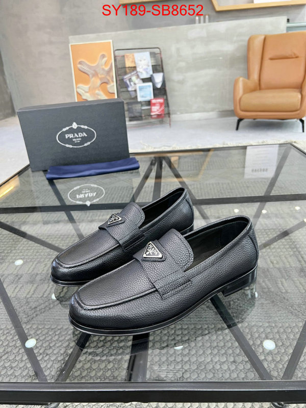 Men shoes-Prada high quality replica designer ID: SB8652 $: 189USD