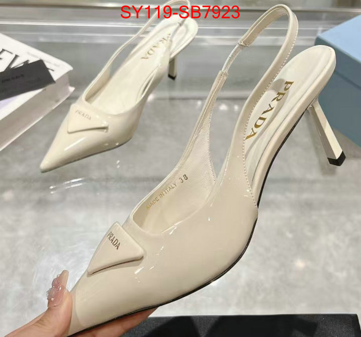 Women Shoes-Prada high quality 1:1 replica ID: SB7923 $: 119USD