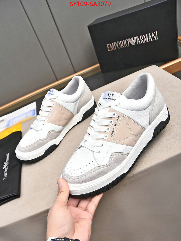 Men shoes-Armani good quality replica ID: SA3079 $: 109USD