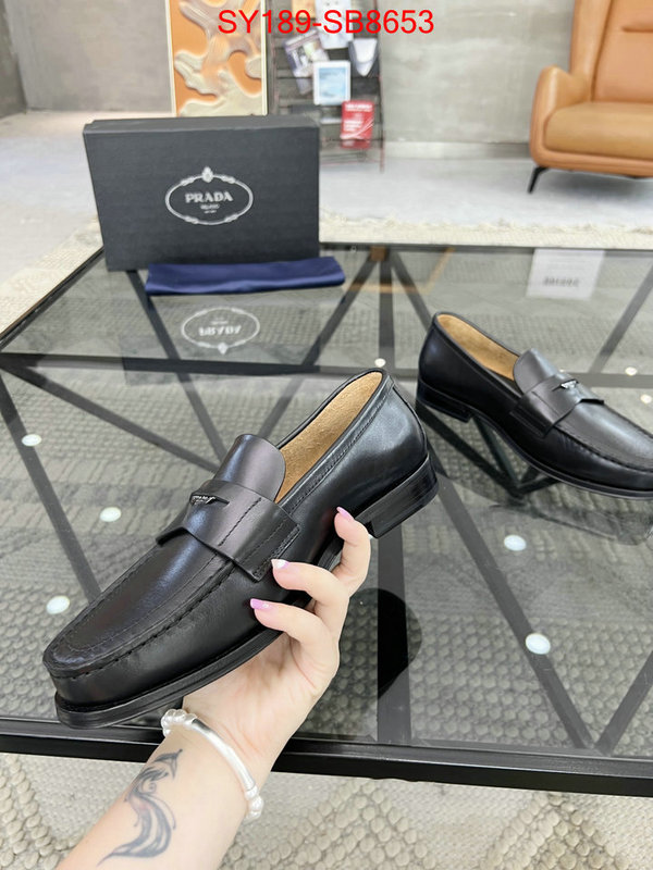 Men shoes-Prada best replica 1:1 ID: SB8653 $: 189USD