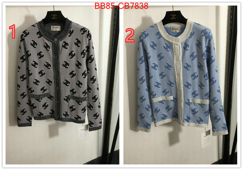 Clothing-Chanel outlet sale store ID: CB7838 $: 85USD