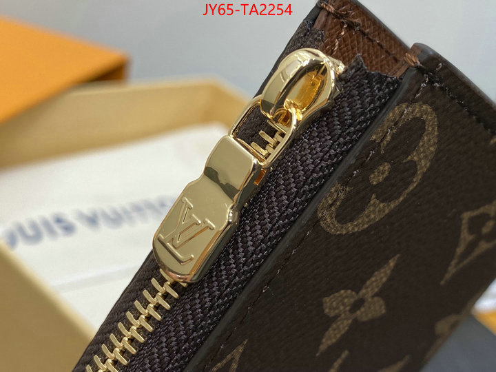 LV Bags(4A)-Wallet new designer replica ID: TA2254 $: 65USD,